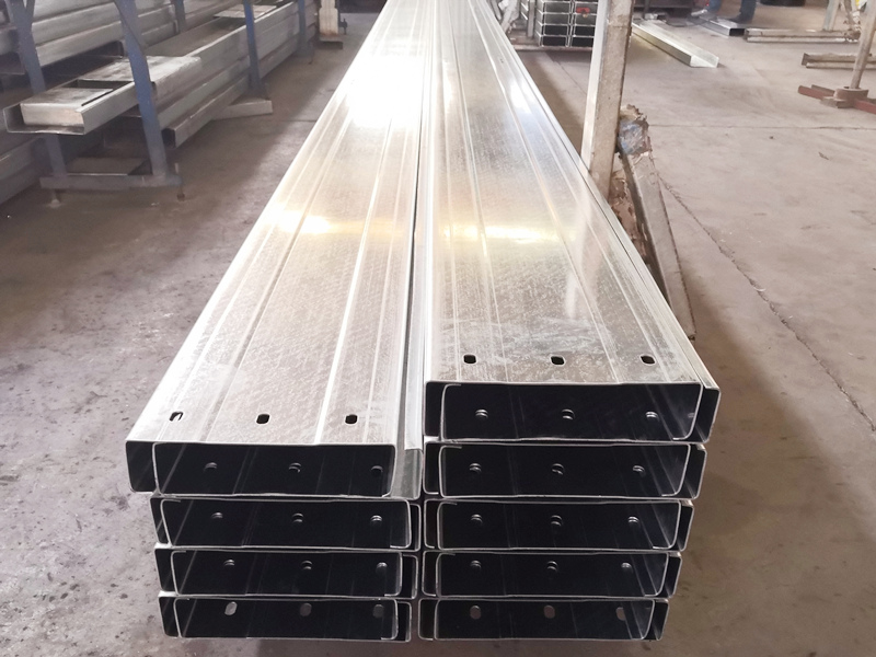 galvanized C purlins