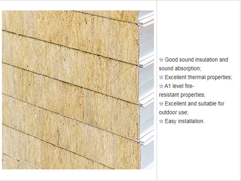 rockwool sandwich panel