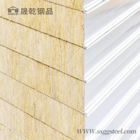 rock wool sandwich wall panel