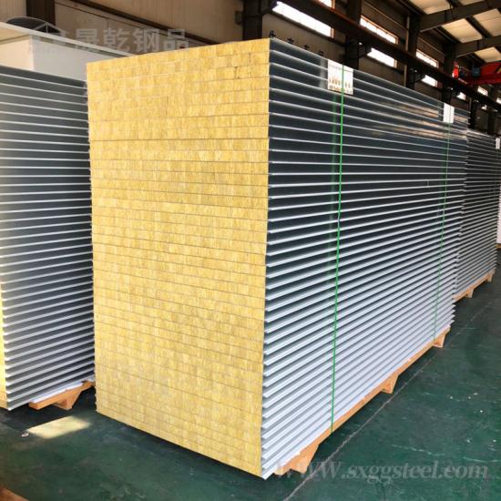 rock wool sandwich wall panel