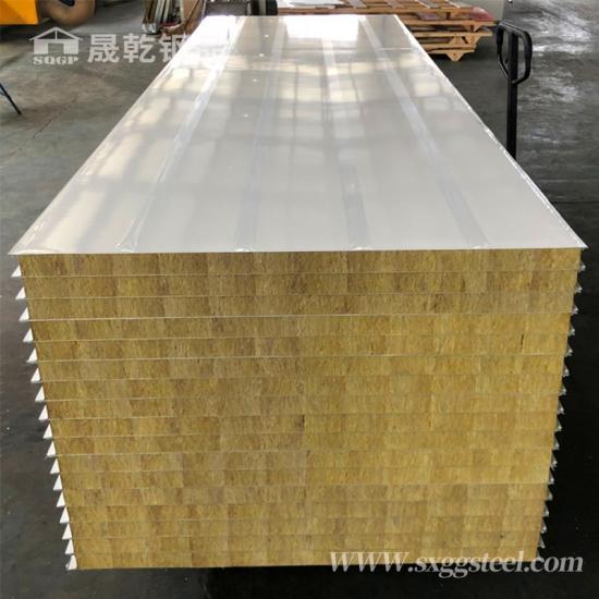 rock wool sandwich wall panel