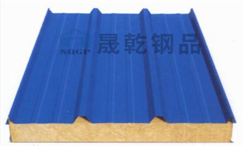 About fire-resistant rock wool sandwich panel