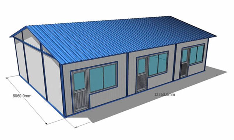 Characteristics and application of sandwich panel movable house